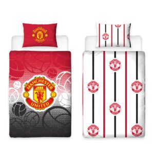 Manchester United FC Character World Official Single Duvet Cover Set
