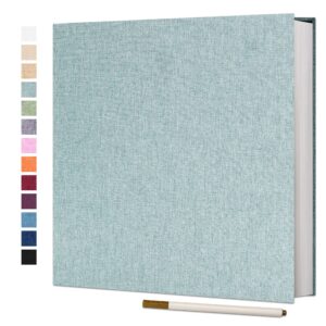 Vienrose Large Photo Album Self Adhesive for 4x6 8x10 Pictures Scrapbook Album DIY Scrap Book 40 Sticky Pages with A Metallic Pe