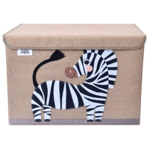 CLCROBD Foldable Kids Large Toy Chest with Flip-Top Lid
