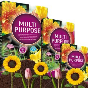 Multi Purpose Compost Bags With Nutrient Rich Formula & Improved Water Retention Ideal For Garden Use