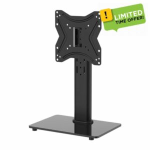GRIFEMA GB1005-2 Universal Table Top Pedestal TV Stand for 17"-43" LCD LED TVs
