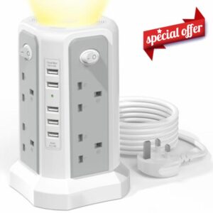 Tower Extension Lead 3M and Night Light