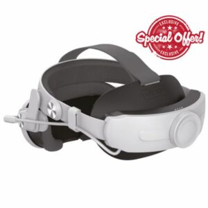 Venom Power Strap for Meta Quest - Padded Headstrap with Integrated Power Bank