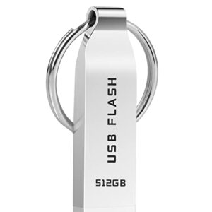Niowoaf USB Stick 512GB-Large Capacity Memory Stick Waterproof USB Memory Stick 512GB Suitable for TV/Phone/Camera/Game/Drone