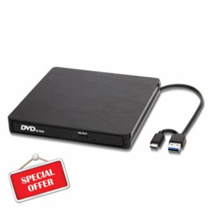 Cunsieun External DVD CD Drive