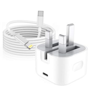 iPhone Charger [MFi Certified] 20W PD iPhone Charger USB C Plug with 6FT Fast Charging Cable Compatible for iPhone14/13/12/11 Pro/Pro Max/Plus