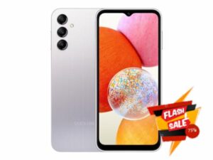 Samsung Galaxy A14 4G 64GB Silver (Renewed)