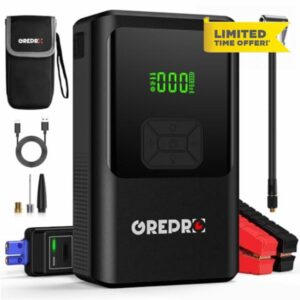 GREPRO 5-in-1 Jump Starter Power Pack