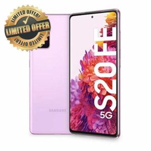 Samsung Galaxy S20 FE 5G Smartphone Cloud Lavender (Renewed)