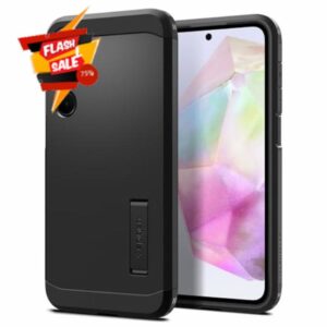 Spigen Tough Armor Phone Case Compatible with Samsung Galaxy A35 5G - Black