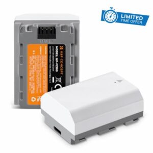 K&F Concept 2-Pack 2600mAh NP-FZ100 Battery