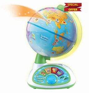 LeapFrog LeapGlobe Touch | Educational Learning Globe for Kids | Suitable for Boys & Girls 3