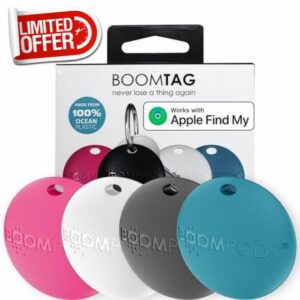 Boompods Boomtag Tracker Tag 4 Pack