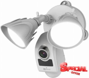 EZVIZ Wired Floodlight Security WiFi Camera Outdoor