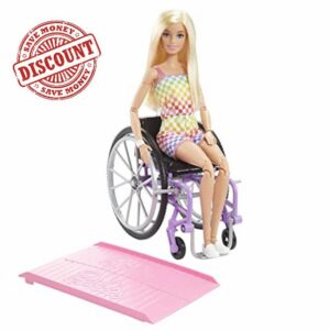 Barbie Doll with Wheelchair and Ramp