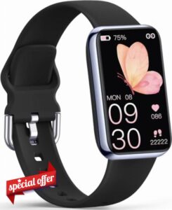 Slim Fitness Tracker with Heart Rate
