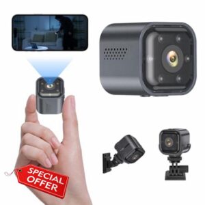 WORHUDY Mini Spy Hidden Camera | Dual-Way Talk