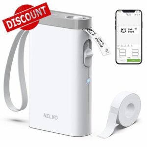 Nelko Label Maker Machine with Tape