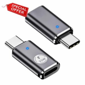 Lighting to USB C Adapter 2Pack