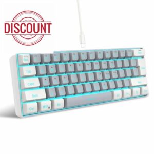 Snpurdiri 60% Wired Gaming Keyboard