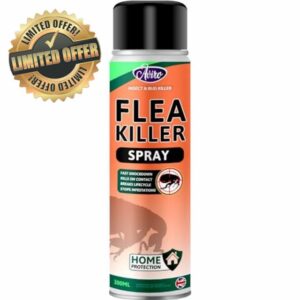 Aviro Flea Spray for The Home - Fast Acting Flea Killer Spray Home Flea Treatment for House. Professional and Safe to Use Household Flea Spray for Immediate & Long Term Control Against Fleas