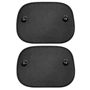 2 Pack Car Side Window Sunshades for Baby Car Sun Shade Sun Visor for Car with UV Protection Universal Blocking Harmful UV Rays Sun Glare Heat for Baby Kids Children Adults Pets