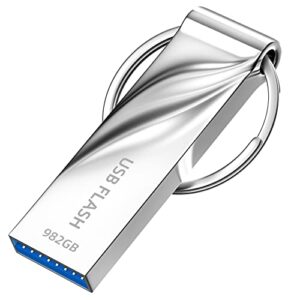 Hohyeonsi USB Memory Sticks - 982GB High Speed USB 3.0 Flash Drive Waterproof USB Stick Extra Data Storage Thumb Drive for PCs/Laptops/Tablets/Compute