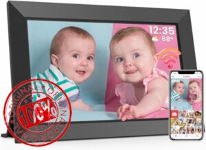 Frameo 10.1 Inch WiFi Digital Photo Frame Built-in 32GB Memory