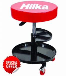 Hilka 82620100 Mechanic's Seat with Storage