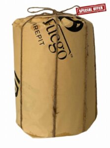 Eco Fuego - Quatro Natural Wax Refill | 8 Hour Burn Time for El Fuego Fire Pit Only (Refill x4)