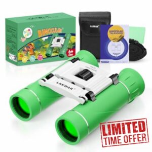 10×25 Compact Binoculars for Adult and Kids