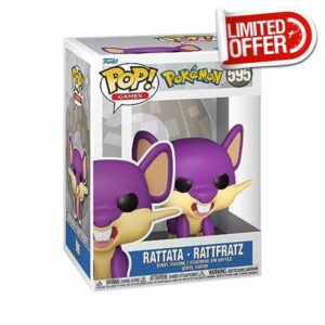 Funko POP! Games: Pokemon - Rattata - Collectable Vinyl Figure - Gift Idea - Official Merchandise - Toys for Kids & Adults - Video Games Fans - Model Figure for Collectors and Display