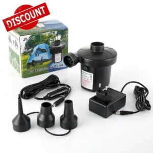 Electric Air Pump For Inflatables With 3 Nozzles