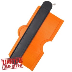 Contour Gauge Profile Tool with Lock 10 Inch/25cm