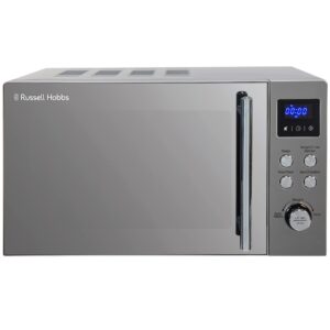 Russell Hobbs RHM2086SS Classic 17 Litre Stainless Steel Digital Microwave with Blue LED