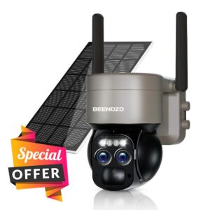 4K Solar Security Cameras Wireless Outdoor