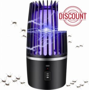 Rechargeable Mosquitoes Repellent with UV Lamp