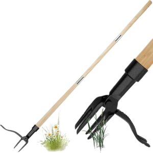 Weed Puller Weed Remover Tool - Stand Up Weeder Hand Tool