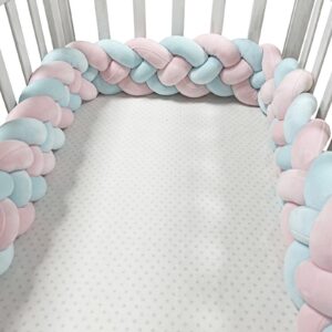 Aocase Nursing Pillow Braided Bed Roll Braided Bed Snake Baby Edge Protection Baby Bed Baby Nest Boy Pregnancy Pillow