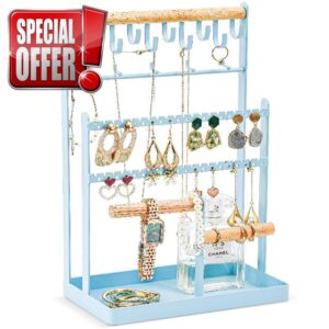 ProCase Jewelry Organiser Stand Necklace Organizer Earring Holder
