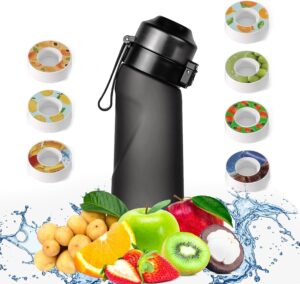 Quality You Like Air Water Bottle with 7 Flavour Pods Pack