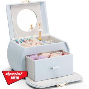 Vlando Musical Jewellery Box with Spinning Ballerina