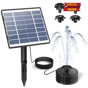 AISITIN Solar Water Foutain