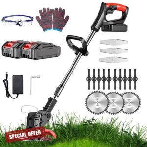 MYJHUIY 24V Cordless Grass Strimmer