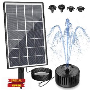 AISITIN 3.5W Solar Fountain Pump