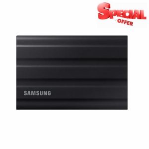 Samsung T7 Shield Portable SSD 2 TB - USB 3.2 Gen.2 External SSD Black (MU-PE2T0S/EU)