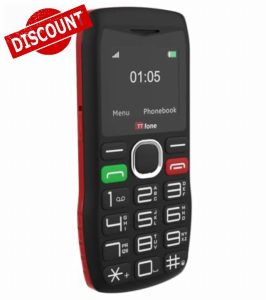 TTfone TT880 Easy-to-Use Mobile Phone for Seniors and Elderly - Large Button Phone with Emergency Assistance Button - Simple and Reliable Mobile Phone (with USB Cable)
