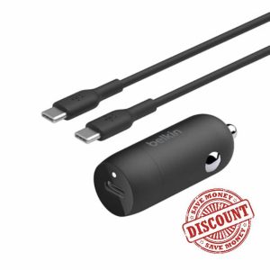 Belkin BoostCharge 30W Fast Car Charger
