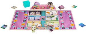 Meow-mazing Board Game Based on the DreamWorks Netflix Show with 4 Kitty Headbands