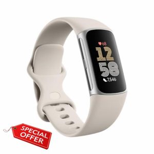 Fitbit by Google Charge 6 Activity Tracker with 6-months Premium Membership Included